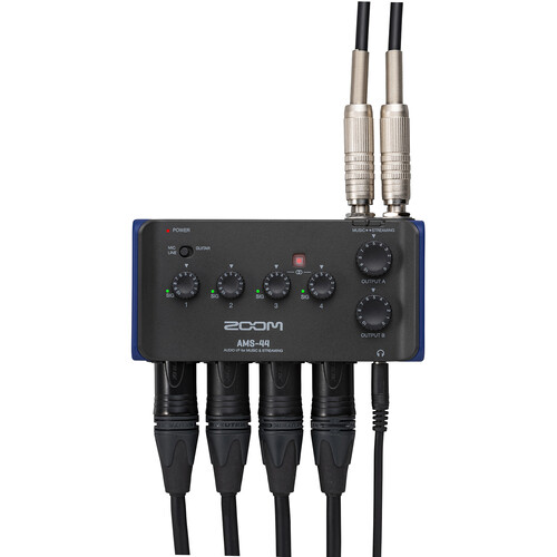 Zoom AMS-44 | 4-in/4-out Usb-c Audio Interface - 9